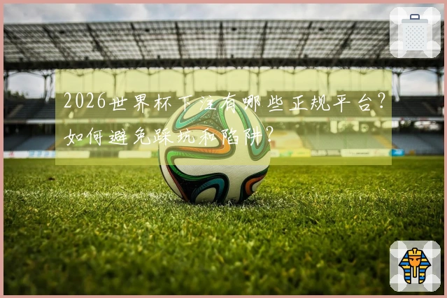 2026世界杯下注有哪些正规平台?如何避免踩坑和陷阱?