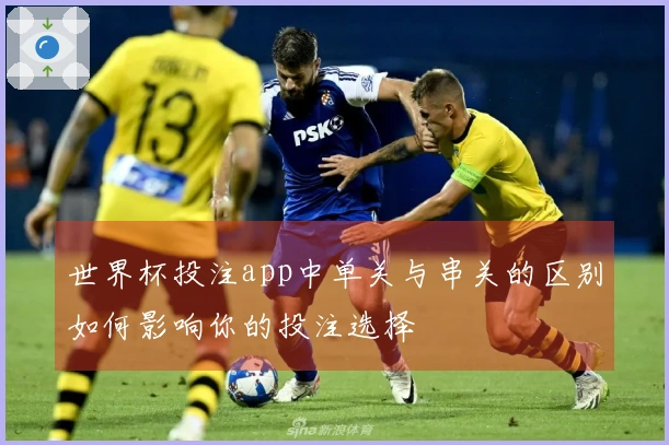 世界杯投注app中单关与串关的区别如何影响你的投注选择